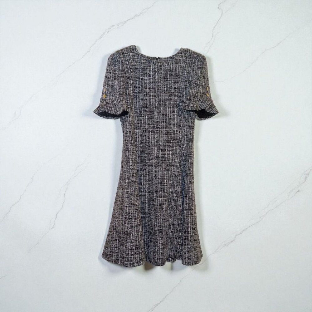 DKNY Tweed Knit A-Line Dress – Size 8